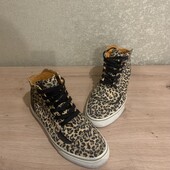 Фірмові високі кеди Leopard creative recreation, розмір 39, устілка 25см