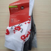 3 пари.Шкарпетки Livergy р.39/42