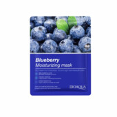 Тканинна маска для обличчя з екстрактом чорниці Bioaqua Blueberry Moisturizing Mask