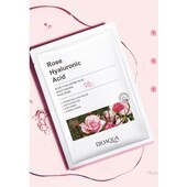 Тканинна маска з трояндою та гіалуроновою кислотою Bioaqua Moisturizing Mask