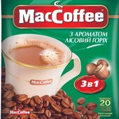 Maccofee 3 в 1 Лісовий Горіх 20 пакетів