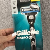 668. Станок Gillette Mach3 для гоління зі зміною касетою