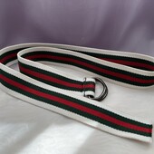 Ремінь , пояс у стилі Gucci з півкільцями. Ідеально для створення модного образу! 