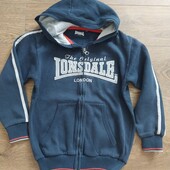 Кофта з капюшоном Lonsdale на 7-8 років