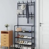 Универсальная вешалка для одежды New simple floor clothes rack size 60X29.5X151