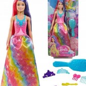 Принцеса Барбі з аксесуарами Barbie Dreamtopia princess doll, оригінал Барби