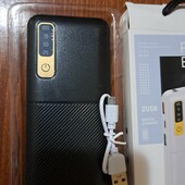 Павербанк 20000 mAh з індікатором у відсотках (показ залишка енергії)