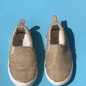 Дитячі кеди мокасини Zara Baby 22 розмір устілка 13,5см.