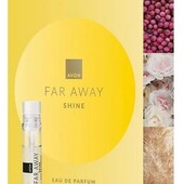 Листовка с пробным образцом Avon Far Away Shine