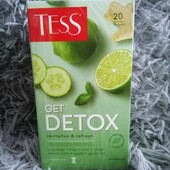 Чай Tess Get Detox 20 пак