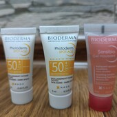 Пробники косметики від Bioderma 3 шт