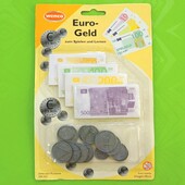 Набір грошей "Еuro-geld". Для гри та навчання.