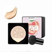 Кушон-крем СС для обличчя з персиком Qilaiyi Peach Cushion : 01тон