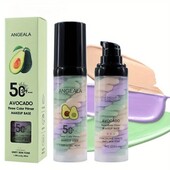 База-основа під макіяж триколірна Angela Three Color , с авокадо 40 ml