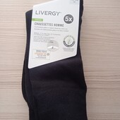 5 пар.Шкарпетки бавовняні Livergy р.43/46