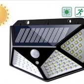 Вуличний світильник Solar Motion 100 LED на сонячній батареї з датчиком руху!