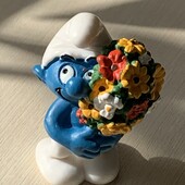 Колекційна іграшка Smurfs Flower Bouquet Вінтаж Schleich