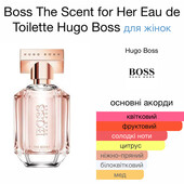 Копія аромату Boss the scent for her від Hugo Boss, парфумована вода