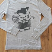 Bamse термобілизна кофта 100% merino wool для хлопчика 6/8 років 122/128 ріст