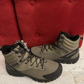 Зимові Merrell,оригінал,із натуральної шкіри і текстилю,розмір 46,5.Маломірять.Останні