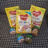 Великий лот дитячого харчування Milupa + Gerber