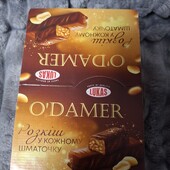 Батончики O'Damer від Лукас (блок 24 шт)