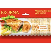 Вафельні коржі для котлет бризолі Lekorna 50 г