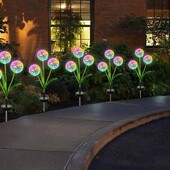 Садовий ліхтар на сонячній батареї Кульбаби Dandelion Garden Lights