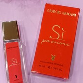 Giorgio Armani Si Passione 40 мл. с феромонами. Элегантный, роскошный, фруктово-цветочный аромат ❤️