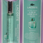 Lacoste Natural 20 мл. Нежный, притягательный, фужерно-цветочный аромат❤️