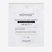 Насичений мультиактивний денний крем Novage+ SPF 30 (пробник)43890