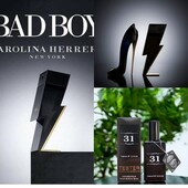 65мл.Швейцарія-Carolina Herrera "Bad Boy" для запальних чоловіків! Шикарний аромат!