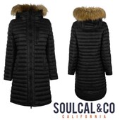 Тепла стильна куртка soulcal&co california, р. m

