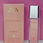 Zara Frosted Cream 40 мл. с феромонами. Яркий, соблазнительный, сладкий, фруктово-цветочный аромат ❤