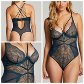 Hunkemoller! Мереживний жіночий боді 70В reflecting pond! Лот 358