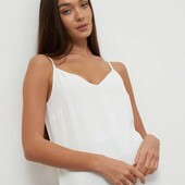 Чудова біла блуза, майка, топ, р.44-46. XL,XXL.