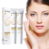 ! Оригинал ! Крем для кожи вокруг глаз с экстрактом риса Bioaqua Rice raw pulp eye cream