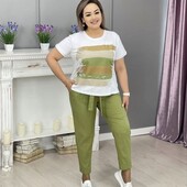 Костюм футболка+штани . Розміри 48-58