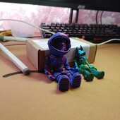 Космонафт с роботом (пара)