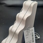 Срібна цепочка Кульки 55см