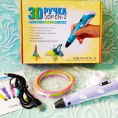 3d ручка для рисования с lcd дисплеем и эко пластиком / 3d ручка| 3d pen-2 rp-100b|