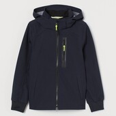 Куртка- софтшелл;H&M; р.134(8-9 років)