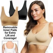Безшовний бюстгальтер Ahh Bra бежевий, розмір s, xl, 2xl..
