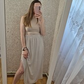 Гарнюча спідничка Максі з розрізом❤️