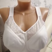 Комфортний бюстгальтер без кісточок Marks & Spencer 100B 47% котон Не ношений!