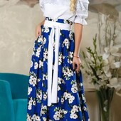 Очень красивая летняя юбочка р.S