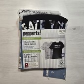 Пеппертс! Трикотажна футболка для хлопчика 146/152, в лоті 2 шт! Лот 463