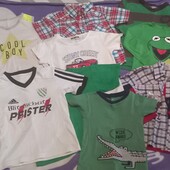 Футболкиі на хлопчика 3-4 рочки одним лотом!