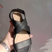 Классные черные босоножки на стельку 25 см р 39.Новые!