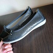 ✓Jdwilliams брендовые туфли с перфорацией ,р.40стелька27